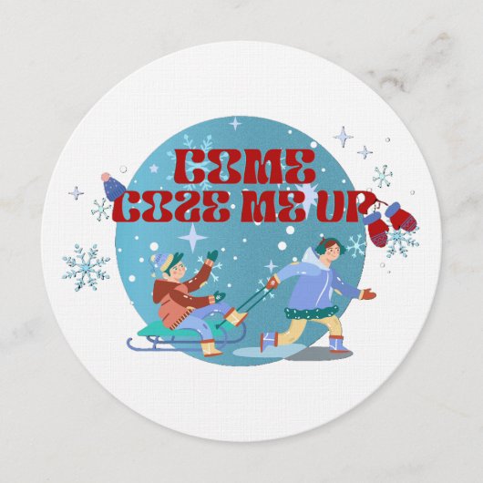 coze me up kaart (Voorkant)