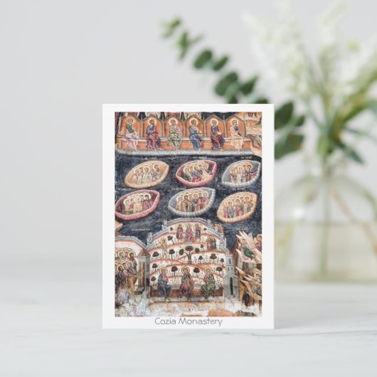 Cozia Monastery Briefkaart (Staand voorkant)