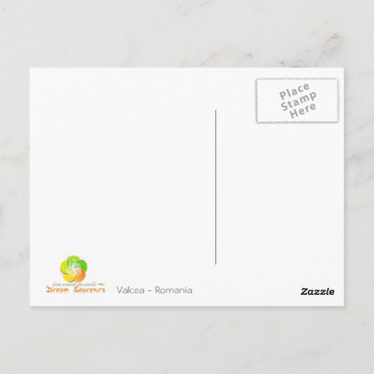 Cozia Monastery Briefkaart (Achterkant)