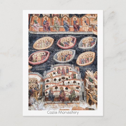 Cozia Monastery Briefkaart (Voorkant)