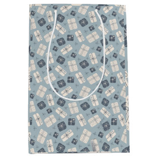 Cozie cadeau dozen Naadloos vectorpatroon Medium Cadeauzakje