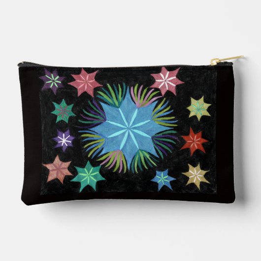 CozmicNinjaStar op een accessoiretas Etui (Achterkant)