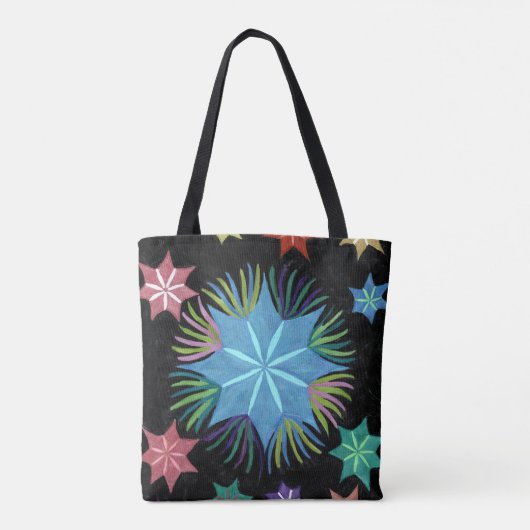 CozmicNinjaStar op een canvas tas (Achterkant)
