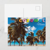 Cozumel Ansichtkaart Mexico Briefkaart (Voorkant / Achterkant)