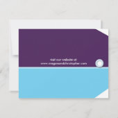 Cozumel Bagage Label Save the Date Aankondiging (Achterkant)