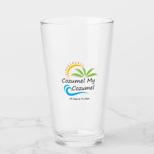 Cozumel Beer Glass Glas (Voorkant)