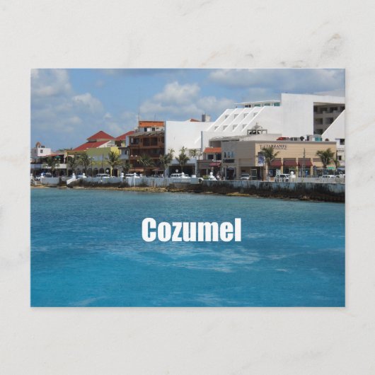 Cozumel Briefkaart (Voorkant)