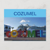 COZUMEL BRIEFKAART (Voorkant)
