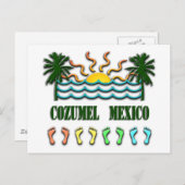 Cozumel Briefkaart (Voorkant / Achterkant)