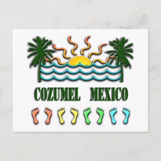 Cozumel Briefkaart (Voorkant)
