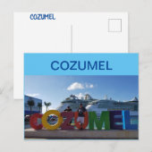 COZUMEL BRIEFKAART (Voorkant / Achterkant)