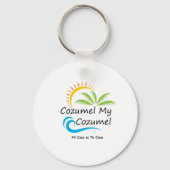 Cozumel Button Sleutelhanger (Voorkant)