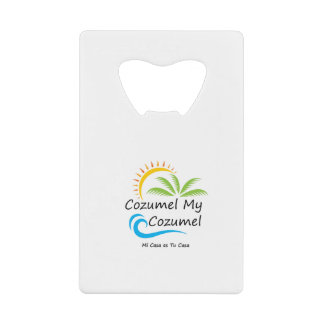 Cozumel Credit Card Bottle Open Creditkaart Flessenopener