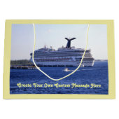 Cozumel Cruise Ship Visit Custom Groot Cadeauzakje (Voorkant)