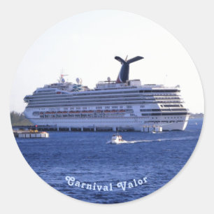 Cozumel Cruise Ship Visit Custom Ronde Sticker