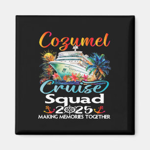 Cozumel Cruise Squad 2025 Cozumel Vriend Familie C Magneet