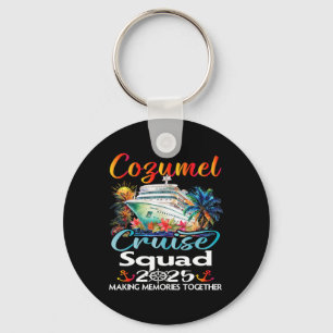 Cozumel Cruise Squad 2025 Cozumel Vriend Familie C Sleutelhanger