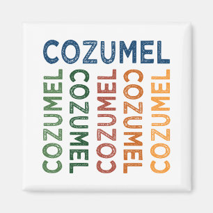Cozumel Cute Color Magneet