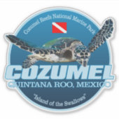 Cozumel (DD2) Sticker (Voorkant)