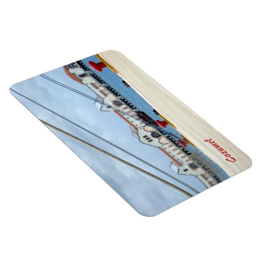 Cozumel Dockside Magneet (Rechterzijde)