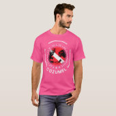 Cozumel duiken Mexico duik T-shirt (Voorkant volledig)