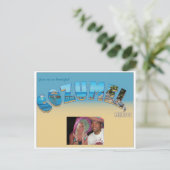 Cozumel Huwelijksuitnodiging Uitnodiging Briefkaart (Staand voorkant)