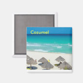 Cozumel magneet (Voorkant / Achterkant)