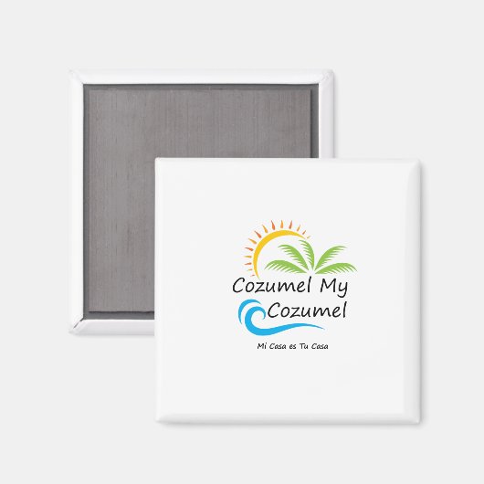 Cozumel Magnet (Voorkant / Achterkant)
