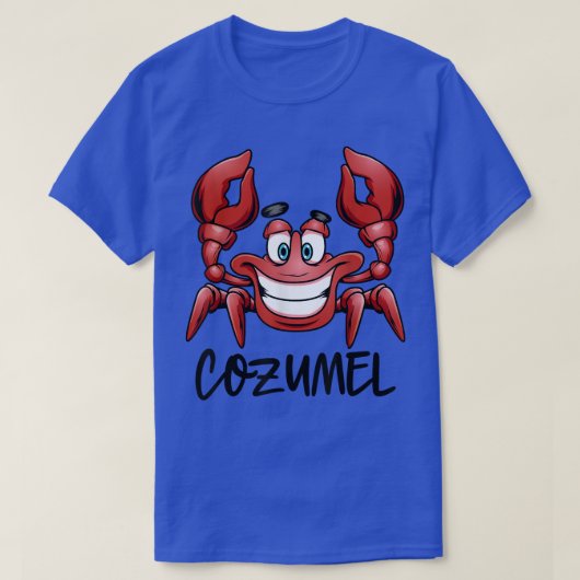 Cozumel Mexico Beach Family Vacation Group Trip Cr T-shirt (Design voorkant)