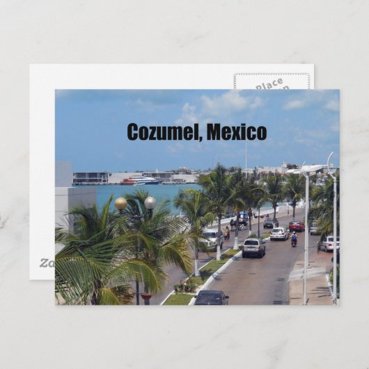 Cozumel, Mexico Briefkaart (Voorkant / Achterkant)