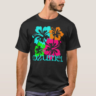 Cozumel Mexico Island Beach Tropical Travel Surf O T-shirt