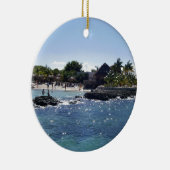 Cozumel, Mexico Keramisch Ornament (Rechts)