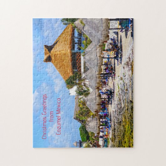 Cozumel Mexico. Legpuzzel (Verticaal)