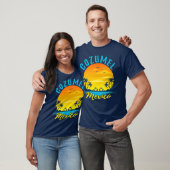 Cozumel Mexico Palm Trees Oranje Sunset T-shirt (Unisex)