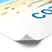 Cozumel Mexico Reisprint Poster (Hoek)