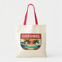 Cozumel Mexico Retro Embleem