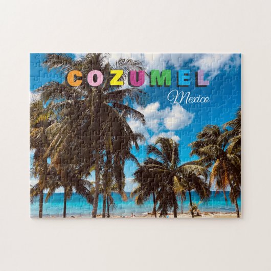 Cozumel Mexico Schitterende Reis Legpuzzel (Horizontaal)