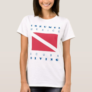 Cozumel Mexico Scuba Dive T-shirt