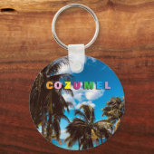 Cozumel Mexico Souvenir Markt Sleutelhanger (Voorkant)