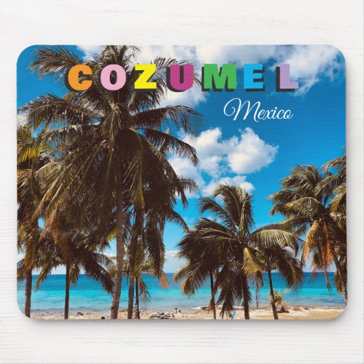 Cozumel Mexico Souvenir Muismat (Voorkant)