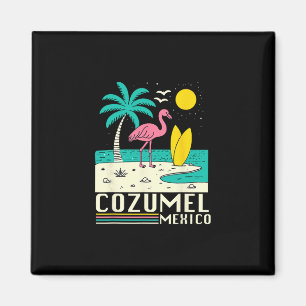 Cozumel Mexico Souvenir Vakantie Reis Mannen Vrouw Magneet