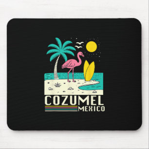 Cozumel Mexico Souvenir Vakantie Reis Mannen Vrouw Muismat