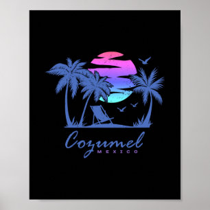 Cozumel Mexico Strandvakantie Lentevakantie Honeym Poster