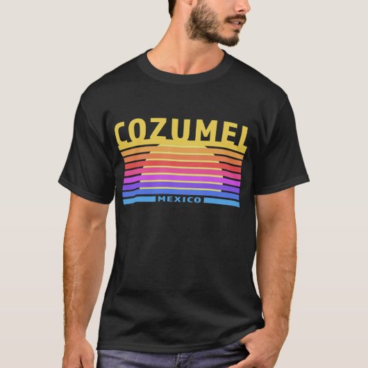 Cozumel Mexico  Sunset, Sunrise T-Shirt (Voorkant)