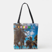 Cozumel Mexico Tote Bag (Achterkant)