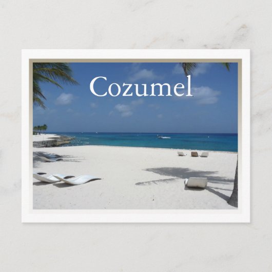 Cozumel, MX Briefkaart (Voorkant)