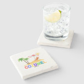 Cozumel Onderzetter (Zijkant)