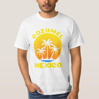Cozumel ontwerp voor mannen vrouwen t-shirt