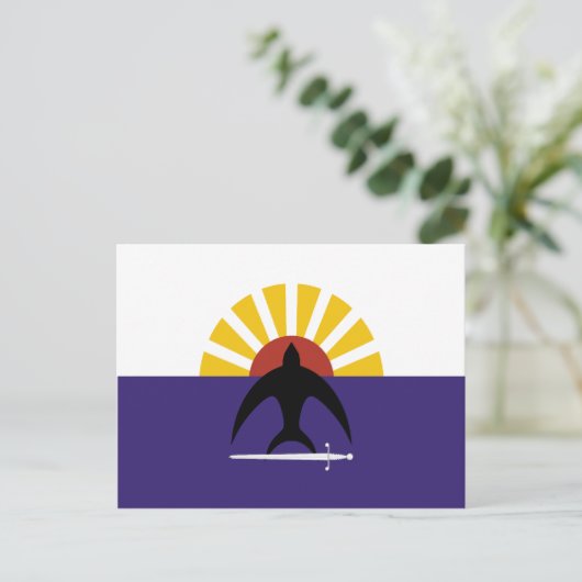 Cozumel, Quintana Roo, Mexico-vlag Briefkaart (Staand voorkant)