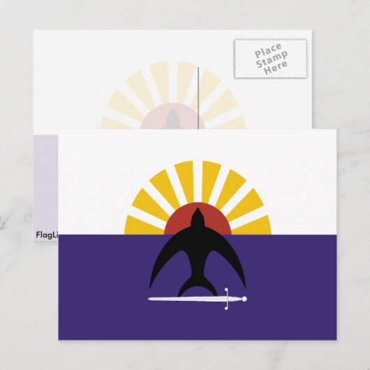 Cozumel, Quintana Roo, Mexico-vlag Briefkaart (Voorkant / Achterkant)